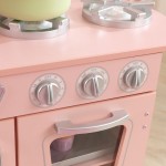 Bucatarie roz de joaca pentru copii - Bucatarie Clasica Vintage Pink Kitchen Kidkraft